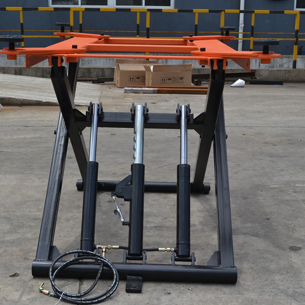 Portable Hydraulic Outdoor Scissor Car Lift With Ce Buy Portable