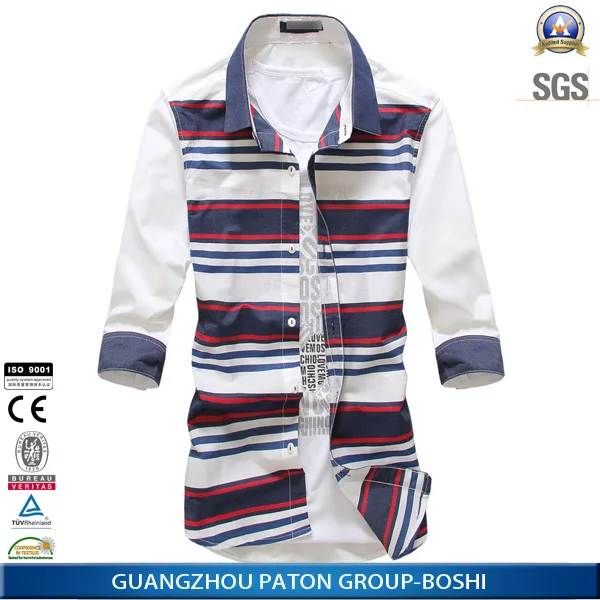 Mens Casual Shirts Elbow Length Shirt Custom Design Buy Mens Casual