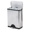 Custom step-on slim stainless steel trash can recycling bin