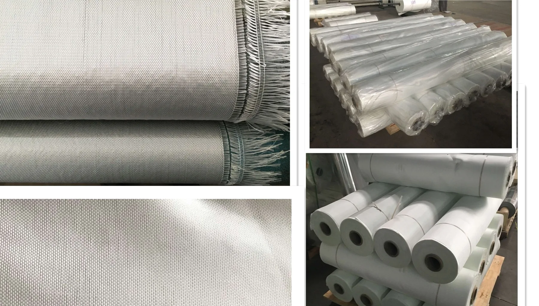 Uncoated Fiberglass Fabric Fiberglass Plain Woven Clothglass Fiber