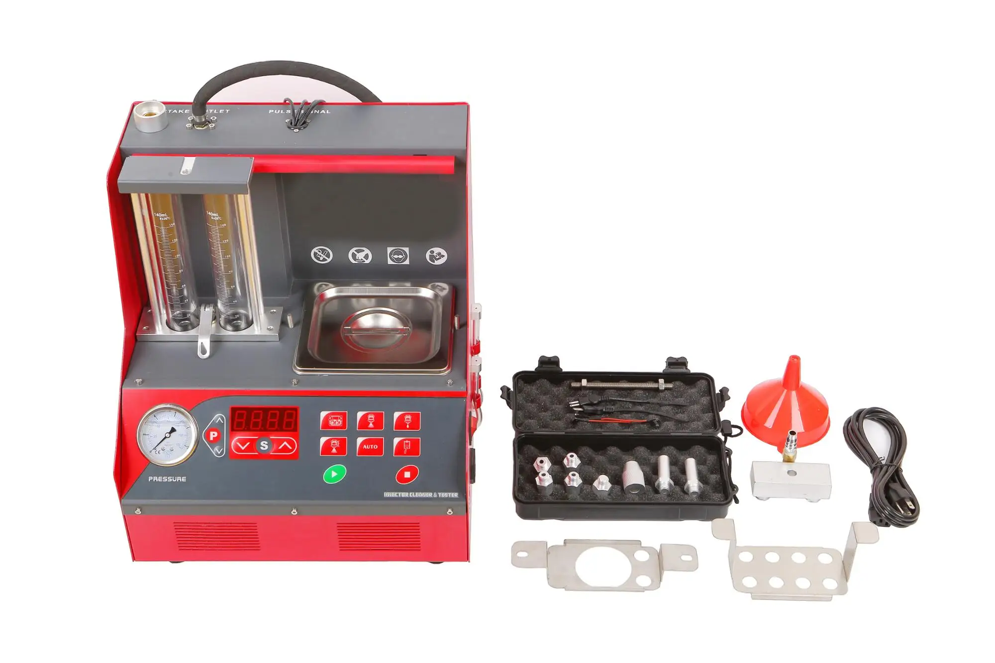 Ultrasonic Cleaning Fuel Injector Tester And Cleaner For Motorcycles