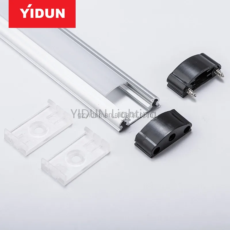 Yidun Customized Led Tape Light Diffuser Linear Light Channel For