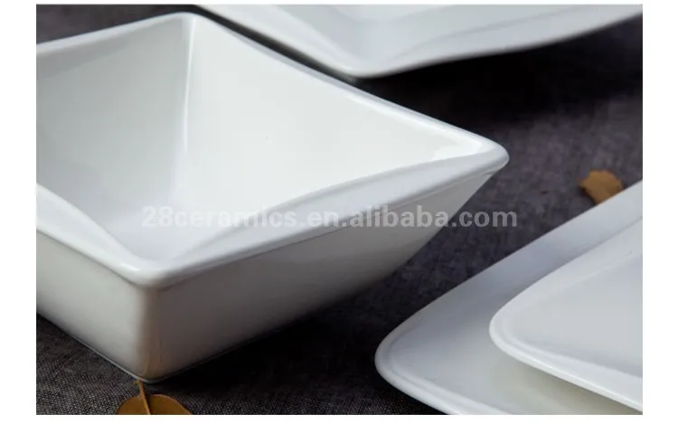 wholesale hotel restaurant nice design cheap porcelain ceramic crockery sets