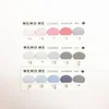 Colorful kawaii sticky note memo