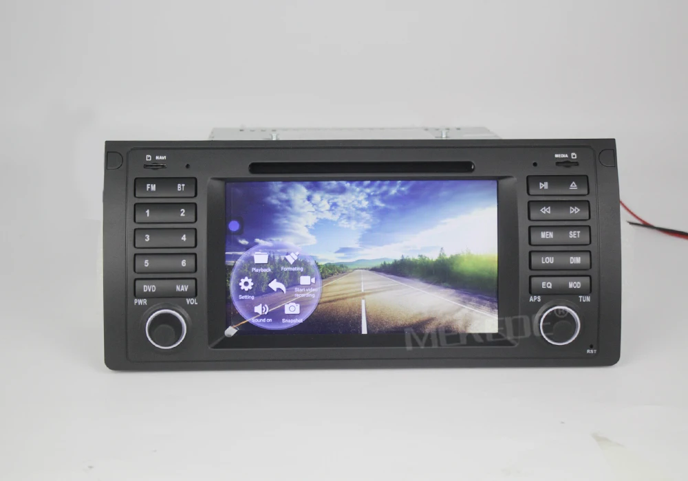 Excellent Android 7.1.1! Car DVD Multimedia player for BMW E53 X5 E39 5/M5 97-06 with GPS Navigation radio audio BT RDS Canbus 4G WIFI E39 15