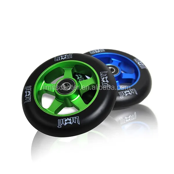 Stunt Scooter 100mm Wheels Pro Scooter Accessories 88a Pu Alloy Wheel