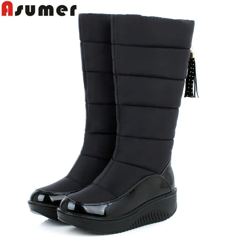 2016 new arrive winter warm snow boots fashion platform