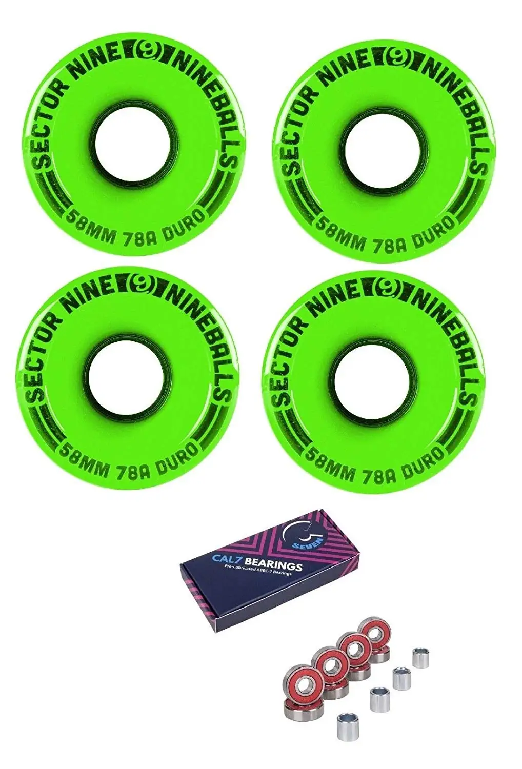 White Sector 9 Ergo Replacement Pucks 2-Piece