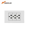 Thai style Triple Thailand 3 pole socket, electrical socket electrical socket manufacturer