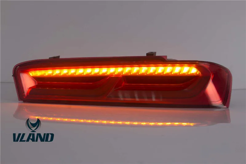 VLAND Manufacturer For Car Taillight For Camaro LED Tail Light For 2015-2017 For Camaro Tail Lamp With Moving Turn Signal