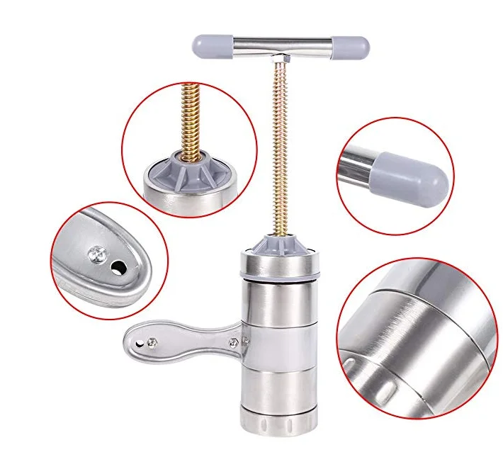  Stainless Steel Noodle Maker Manual Pasta Maker,Top Seller Home hand Using spaghetti Tools