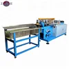 Automatic copper tube straightening and cutting machine cutting 2 tubes one time