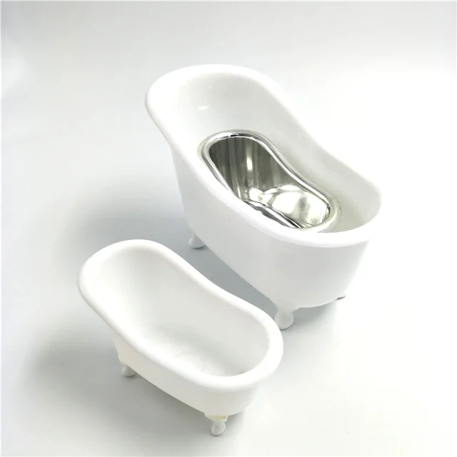 White Mini Toy Bathtub For Packing Bath Products,Plastic Clear Bathtub