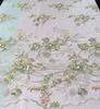 top end fabric dress material in latest hand embroidery designs sequence beaded fabric for making dresses, luxury lace fabric