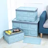 Bafuluo korea style easy bigger plastic foldable crate for home storage