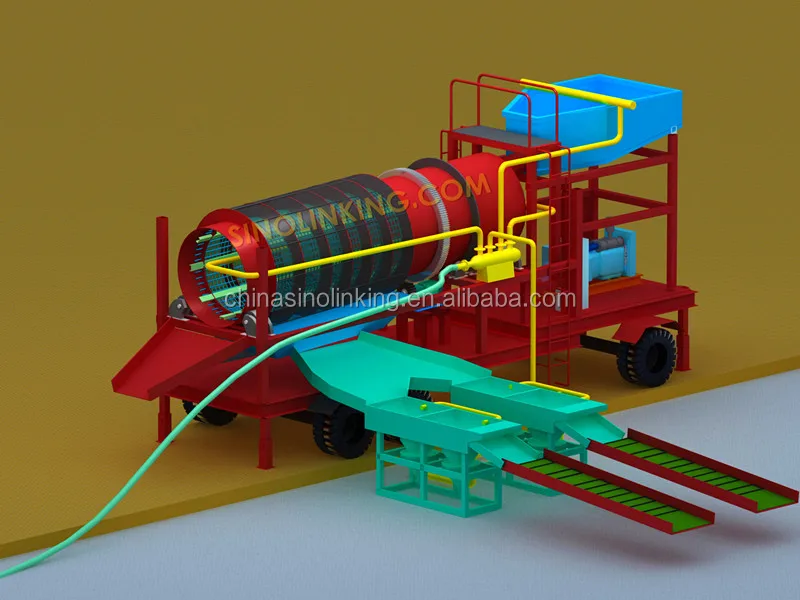 2016 SINOLINKING Gravity Separation Diamond Washing Plant / Diamond Mining Equipment / Diamond Mining Machines for Sale