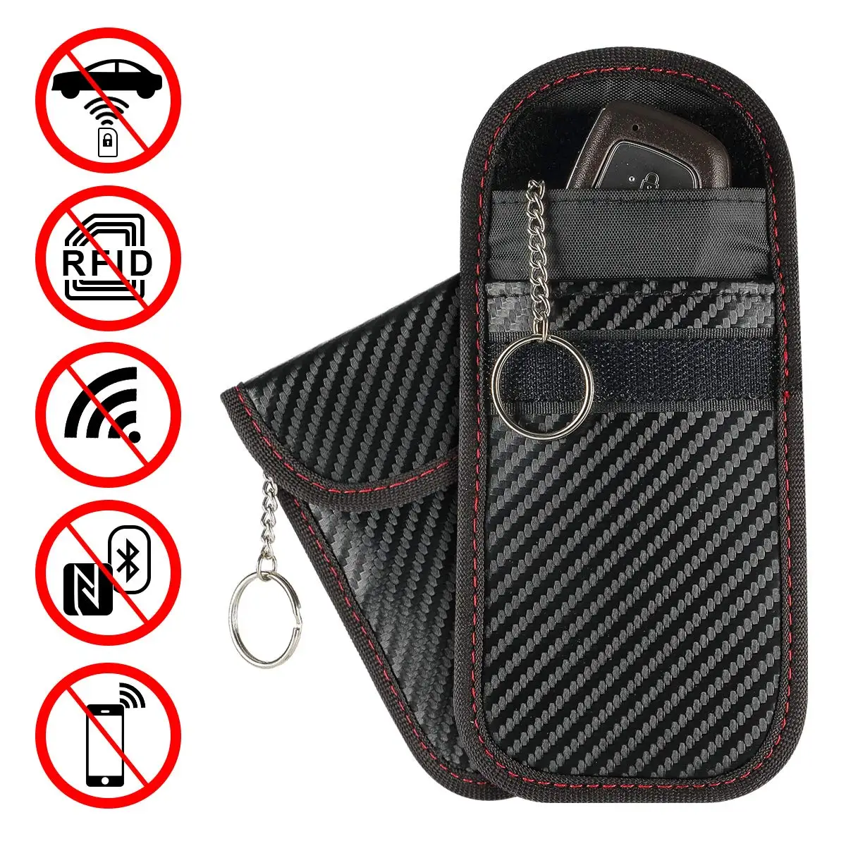 key pouch signal blocker