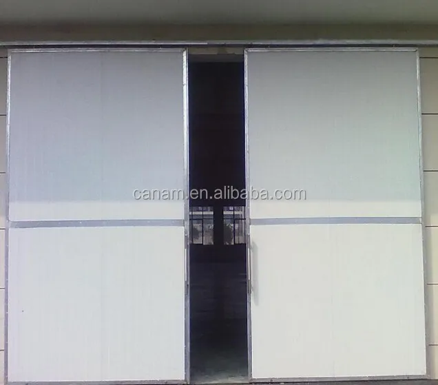 Canam aluminum sliding doors with commercial standard