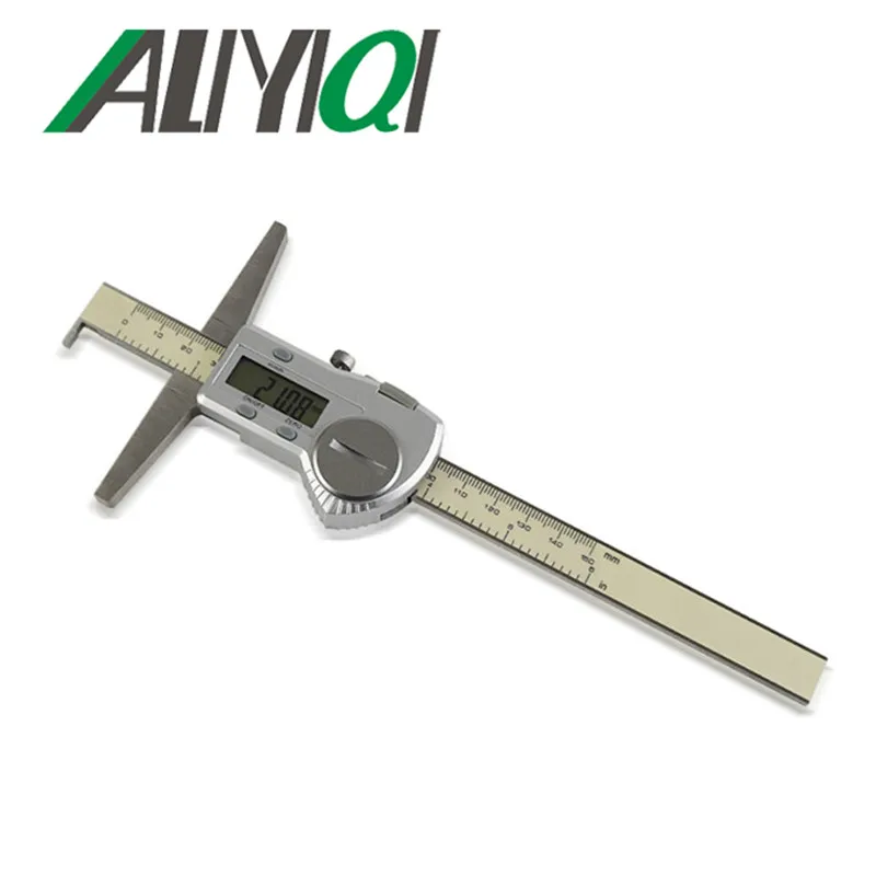 150mm Digital Digimatic Vernier Caliper Double Hooks Depth Caliper Micrometer