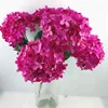 WholesaleSmall Leaves Hydrangea Flower for Wedding Wall Decoration