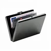 Custom stainless steel card case rfid metal card wallet sleeve holder