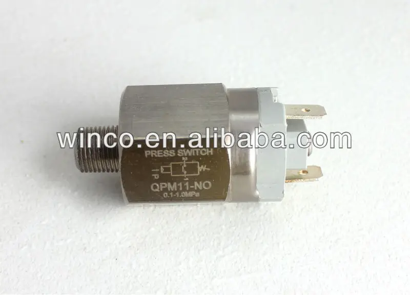 Air Pressure Switch QPM11NC QPM11NO, View Air Pressure Switch