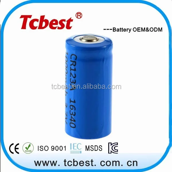 Аккумулятор 16340 1400mah