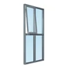 ROGENILAN 100 series western style latest window designs aluminum awning window with fixed window