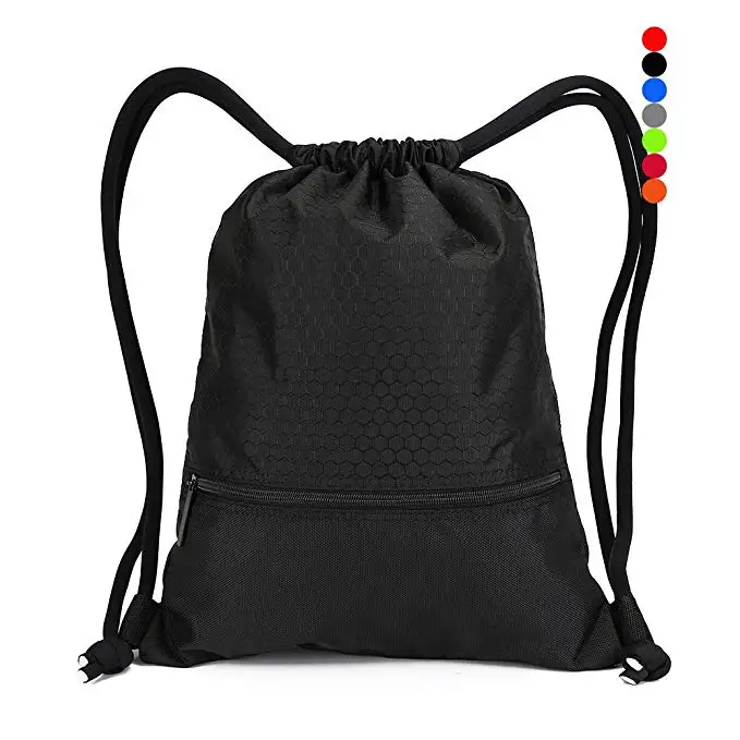 string bag with zipper