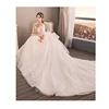 Luxury Detachable Floor-length Wedding Dress