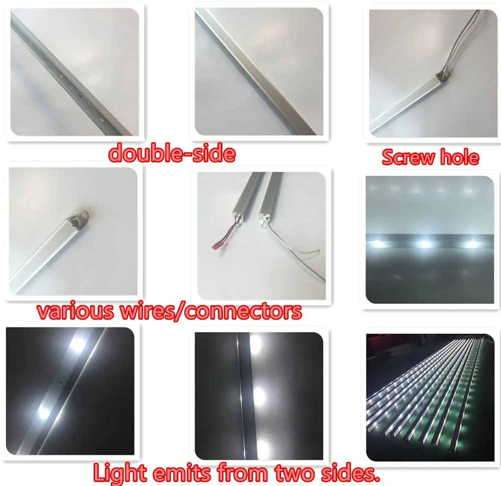 Csa Approved 5630 Doubleside Aluminum Profile 6500k Led Strip Lights