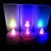 customized indoor outdoor Flameless waterproof colorful Led Candle With Timer And Remote for birthday wedding Christmas party
