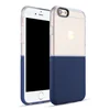 Creative soft and hard shell two colors stitching 2in1 TPU PC protective shell cover for iPhone 8 8 Plus 7 7Plus 6 6 Plus
