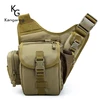 Multi Pockets Camouflage Military Nylon Rain Proof Air Mesh System Super Tactical Saddle Bag