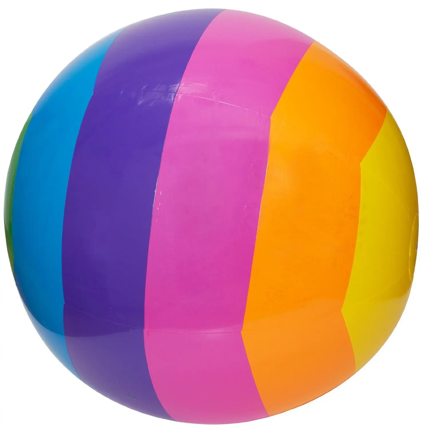 rainbow beach ball