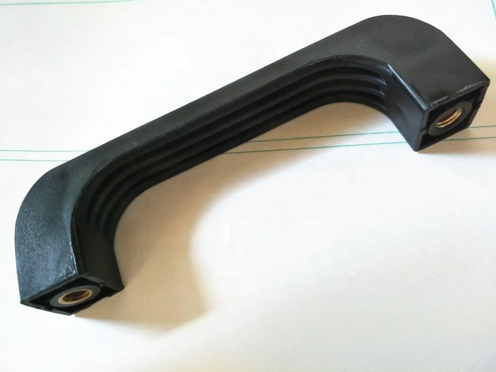 HL.14050 Cabinet Use ABS Material Square Handles with Metal Insert Nut