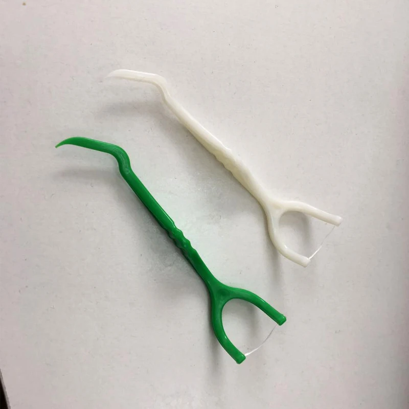 Y Shape Denture Flosser Pick Dental Floss Holders Plastic Buy Dental