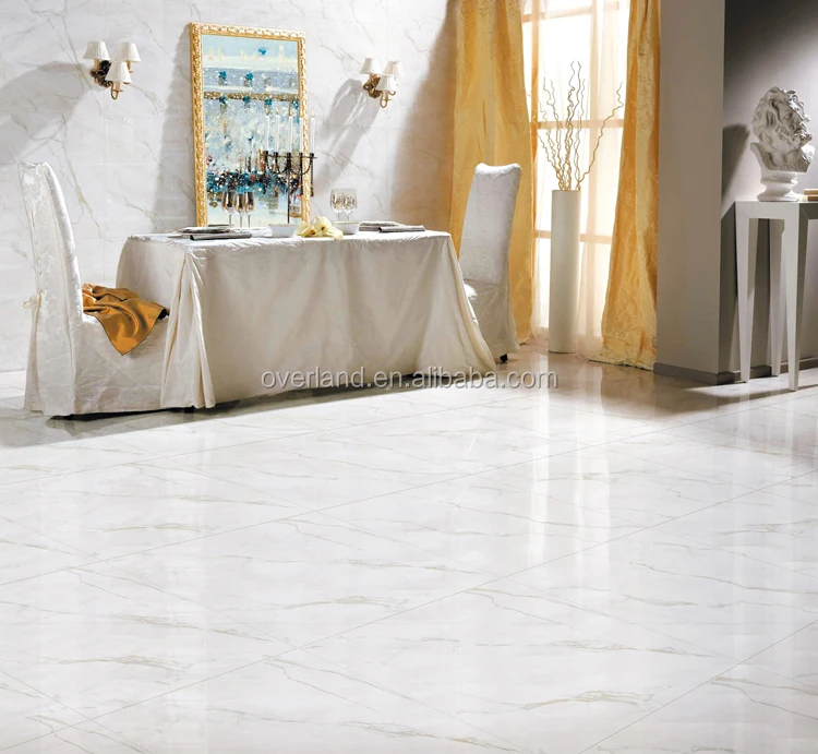 Floor tile 60 x 60mm white