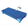 2019 plastic kindergarten stackable bed for children