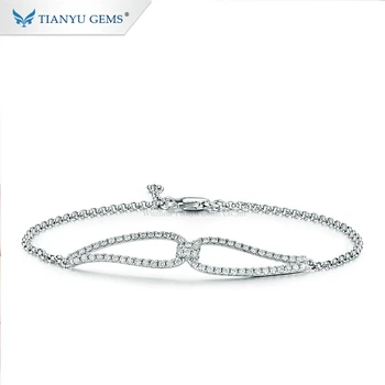 Tianyu Gems Jewelry 18k Gold Plated Charm Round Brilliant Cut Tianyu Gems Jewelry 18k Gold Plated