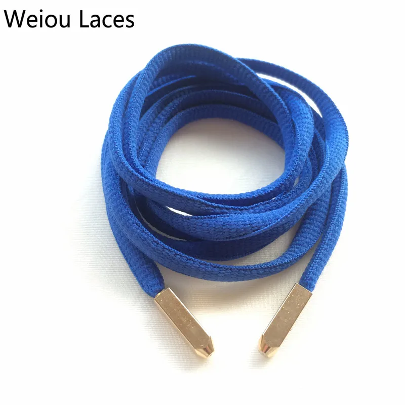 weiou 高品质鞋带与螺丝 "黄金" aglets 设计师靴子鞋带 42,50,55,63