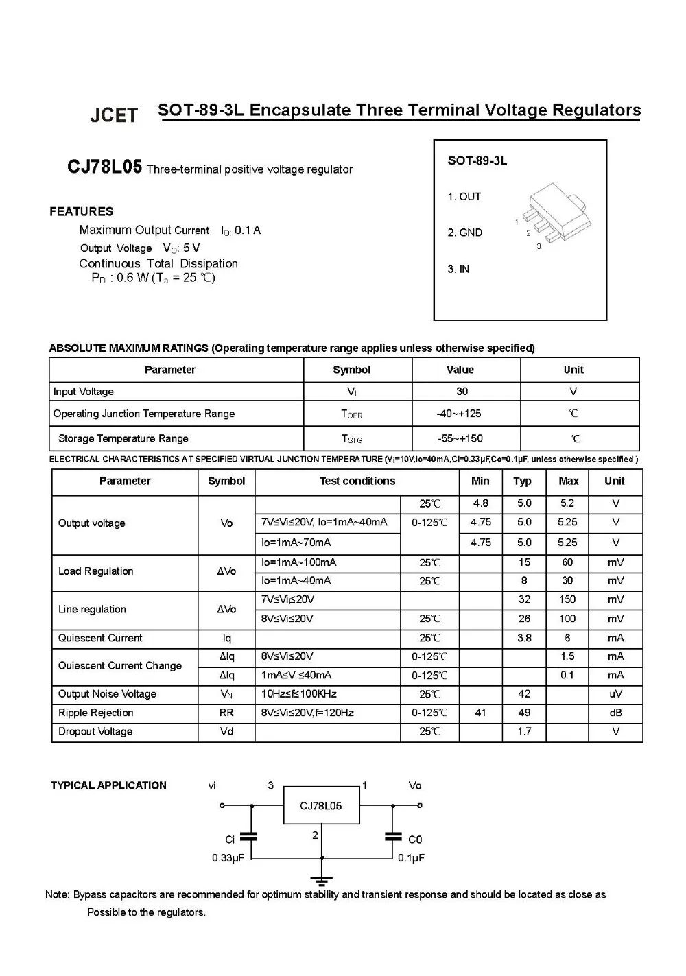 78l05 7805 voltage regulator for refrigerator