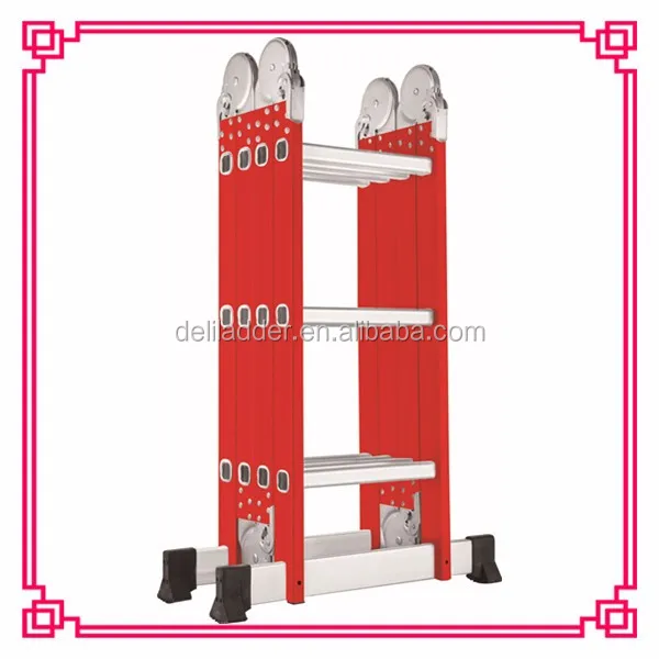 Deliladder 4x4 Aluminum Combination Step Extension Ladder As Seen On Tv
