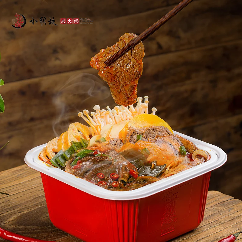 Xiaolongkan Chinese Beef Offal Self Heating Convenient