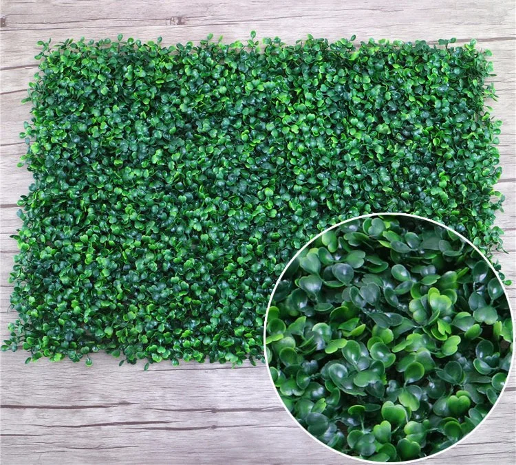 Zero Artificial Boxwood Hedge Panels Environmental Faux Greenery Mats