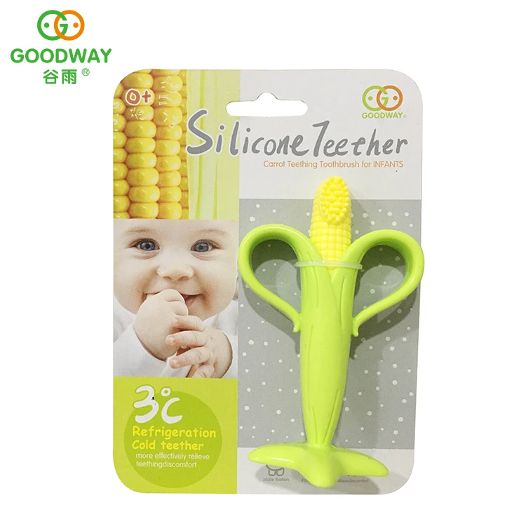 Vegetable Shape Bpa Free Toy Silicone Baby Teether