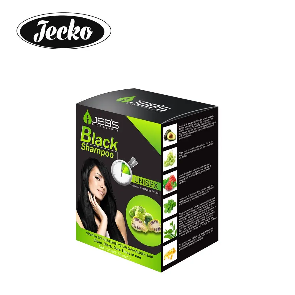 Oem Best Selling Hair Care Product Black Hair Dye Shampoo ...