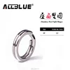 WeiHai Split Ring Stainless Steel Connector Fish Hooks 2# 3# 4# Fishing Tools And Equipment Fishing Lures
