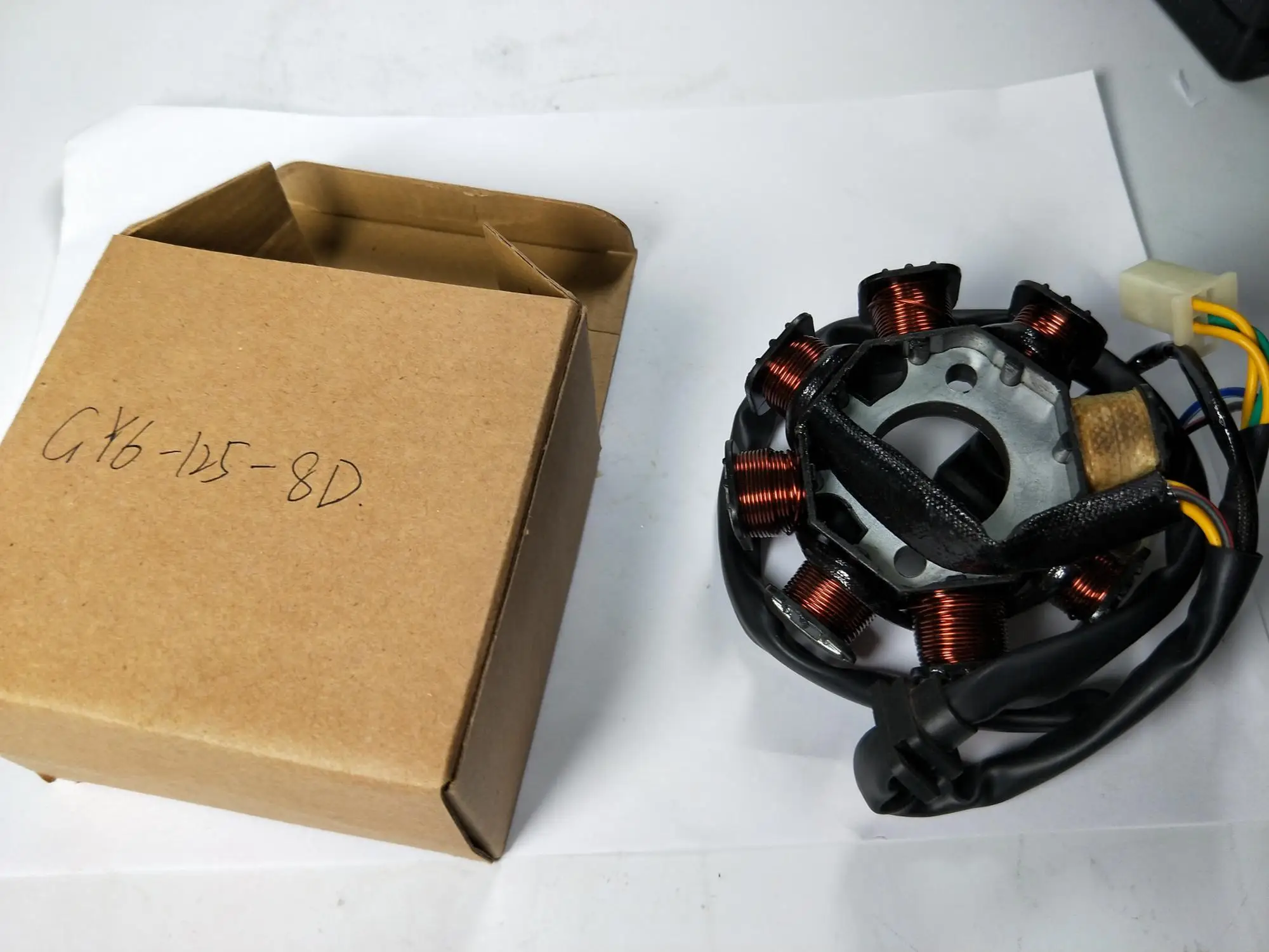 gy6 12v 8 poles motorcycle magneto magnetic stator coil