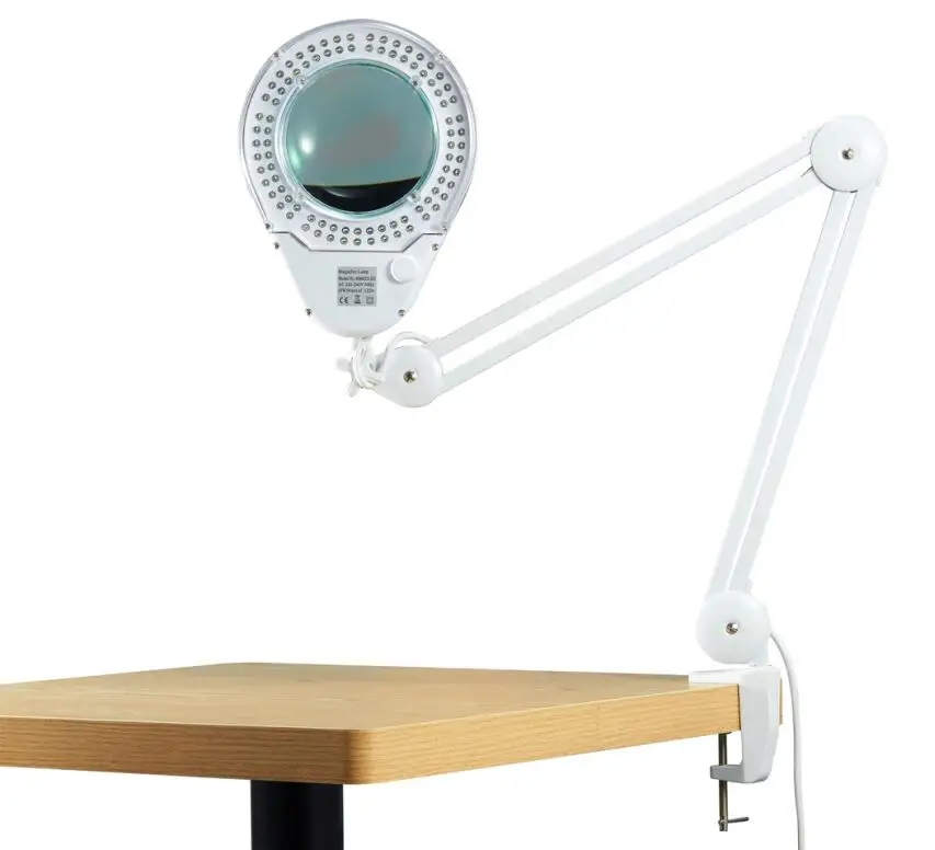 clamp lamp dimming 60 led light beads led magnifying lamp with
